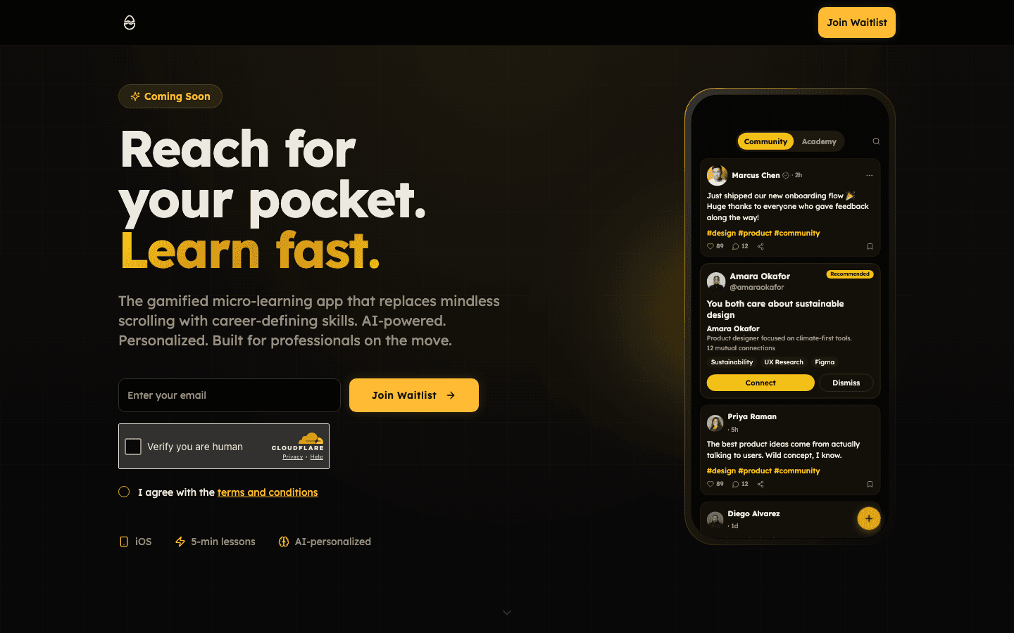 Screenshot of join-hatch.com